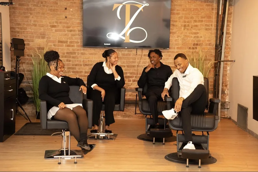 Global Hair League clients at The Loft